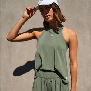 Vuori Villa Tank- Pistachio- xs